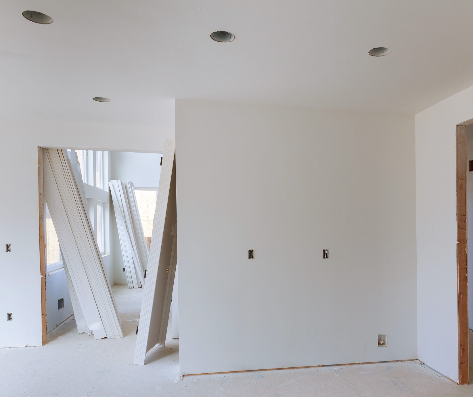 Basement before finish