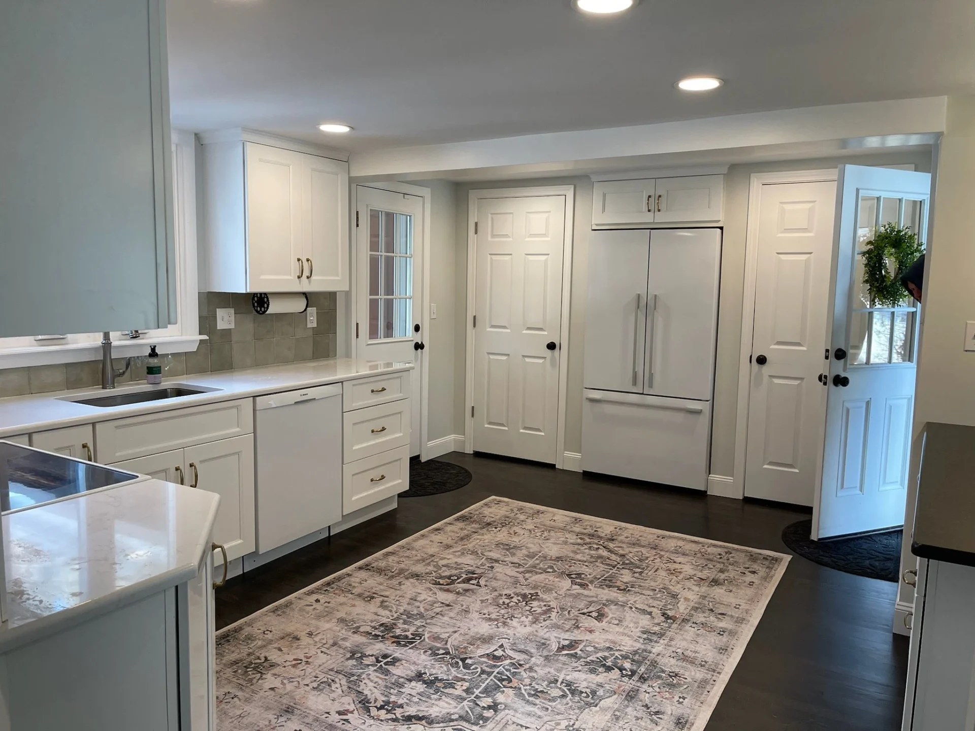 Lagace kitchen install — Connecticut